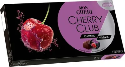 Produktbild von Mon Chéri Cherry Club Cassis-Vodka 15er