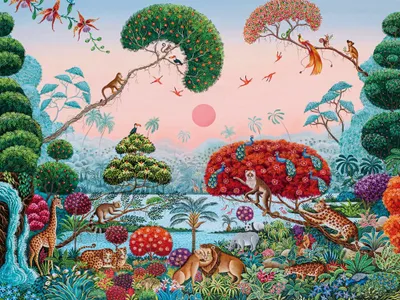 Produktbild von HEYE Puzzle Exotická zahrada: Úž asná dž ungle 1500 dílků