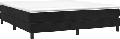 Produktbild von Cloris Designermöbel Boxspringbettgestell Schwarz 160x200cm Samt - 2026Neu182726 - Klassische BettenJugendbett Tagesbett