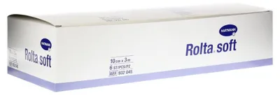 Produktbild von Rolta Soft Watteverband 3mx10cm, 6 Stück