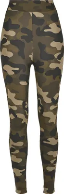 Produktbild von Urban Classics Ladies - High Waist Tech Leggings wood - M