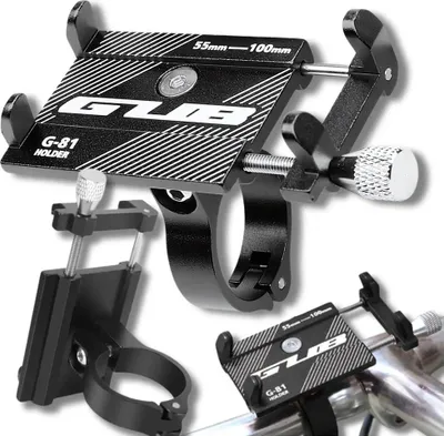 Produktbild von EDIBAZZAR | Stabile Fahrradhalterung für das Handy am Lenker