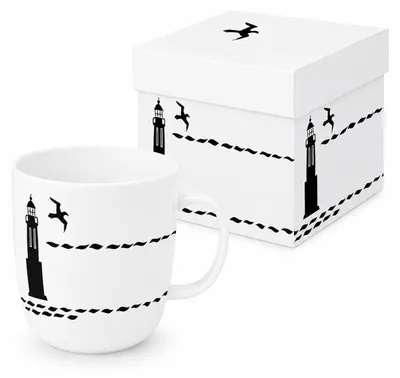 Produktbild von PPD Atelier Vague Matte Mug, in Geschenkbox, Henkelbecher, Kaffeebecher, Becher, Tasse, New Bone China, 400 ml, 161402207