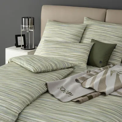 Produktbild von JOOP! Mako-Satin-Kissenbezug einzeln Vivid Farbe Lime Größe 80x80 AL