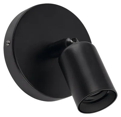 Immagine prodotto di Plafoniera UNO E27 a 1 luce, nero, lamiera d'acciaio, 115x98x98 mm, max 40 W