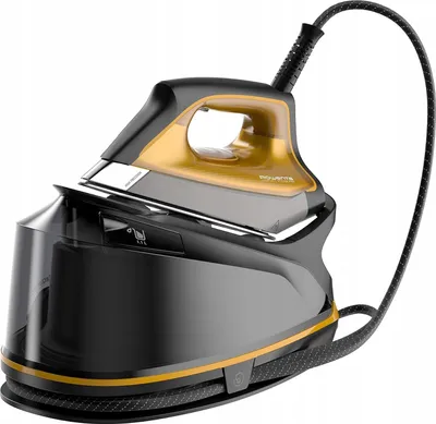 Produktbild von Rowenta Compact Steam Pro Dampfbügelstation DG7644, 2200 W, 325 g/min, Mikrodampf 400 HD Laser-Grundplatte, 6,4 bar, 1,1 l, 100 g/min