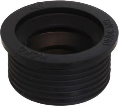 Produktbild von KÖRO Siphonmanschette 112360001 1 1/4", 60 mm, schwarz, für Siphon