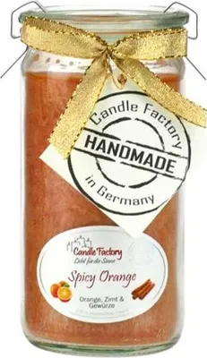 Image de Photophore parfumé « Spicy Orange » - Choix de taille : Mini-Jumbo