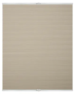Produktbild von Lichtblick Thermo-Plissee Klemmfix ohne Bohren, Verdunkelung, verspannt Creme 80 cm x 210 cm (B x L)