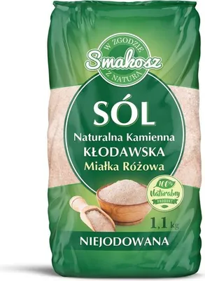 Produktbild von Kłodawska prírodná jemná soľ 1,1kg DARY NATURY