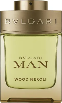 A product shot of a bottle of Bvlgari Man Wood Neroli Eau de Parfum.