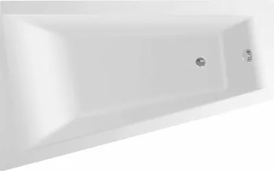 Immagine prodotto di Vasca salvaspazio 160x100x42cm, senza piedini, sinistra, bianco