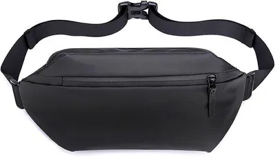Produktbild von Hip Bag für Damen und Herren, Brust, Schultertasche, Nylon, wasserdichte Hip Bag mit Flaschenhalter, Crossbody Bag für Camping, Wandern, Fitne