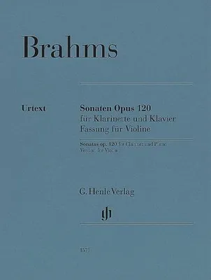 Immagine prodotto di Johannes Brahms - Klarinettensonaten op. 120