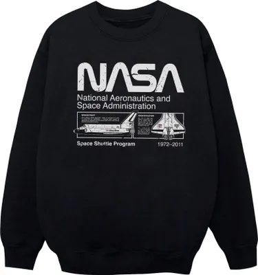 Produktbild von NASA - Sweatshirt für Jungen BI2208 (140-146) (Schwarz)