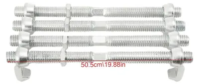 Zdjęcie produktu dla Zestaw 4 zacisków do kontenerów – Rail Bridge Fitting 500 mm – zestaw mocujący do kontenerów morskich – do kontenerów towarowych 20/40 stóp