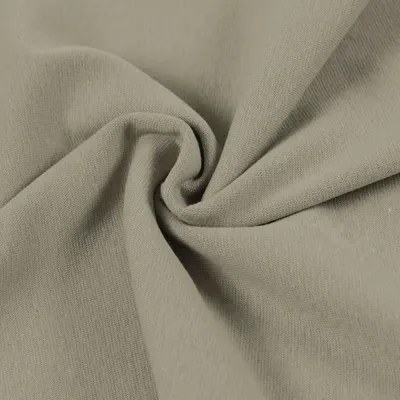 Bündchenstoff Schlauchware 35(70)cm breit Meterware ab 25cm Jersey Oeko-Tex beige