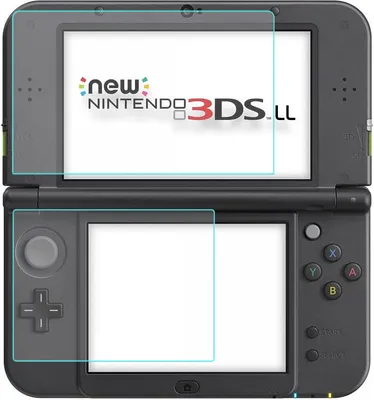 Produktbild von INF Displayschutzfolie für Nintendo 3DS XL Transparent