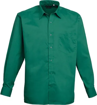 Produktbild von Premier Workwear Men´s Poplin Long Sleeve Shirt