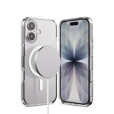 Zdjęcie produktu dla Crong Clear MAG Pro - Etui iPhone 16 MagSafe (przezroczysty)