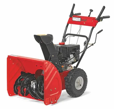 Produktbild von MTD - SMART ME 61 Schneefräse, Fräse, rot, 61 cm, Seilzug & E-Start 230 V