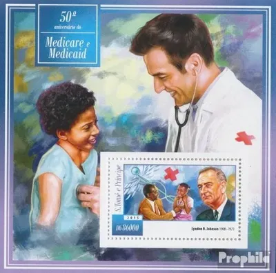 Produktbild von Briefmarken Sao Tome e Principe 2015 Mi Block 1066 (kompl. Ausgabe) postfrisch Medicaid