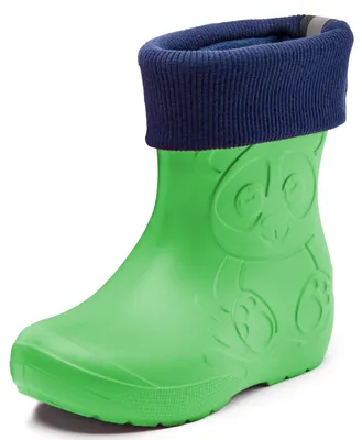 Produktbild von Ladeheid Kinder Federleichte Gummistiefel Thermo mit Fütterung LA-CA-Panda249(Grün, 28/29)