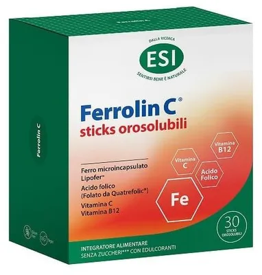 Immagine prodotto di Esi Ferrolin C 30 Stick Orosolubili