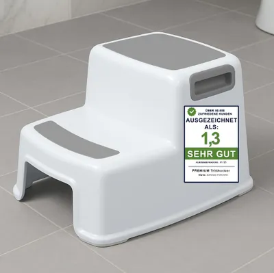 Immagine prodotto di Pouf per bambini con due gradini e superficie antiscivolo