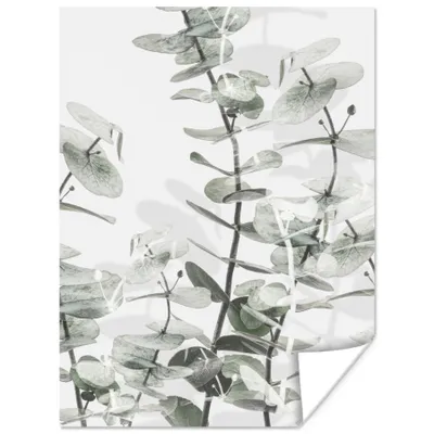 Produktbild von MuchoWow® Poster Pflanzen - Natur - Grün - Blumen 60x80 cm - Schlafzimmer Dekoration