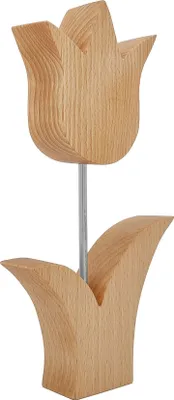 Produktbild von Handgefertigte Holztulpen Buche Echtholz Holzblumen Dekoration V-40.11-Tulpen