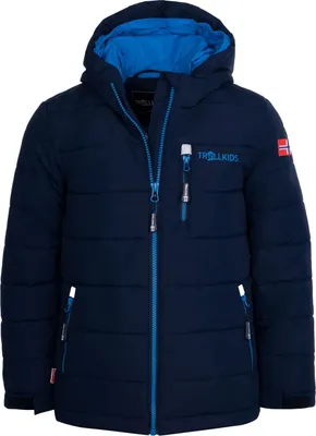 Produktbild von Trollkids Kids Hemsedal Snow Jacket XT Jungen Skijacke Marine 513-164 Grösse 104