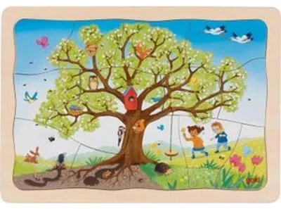Produktbild von Schichtenpuzzle Mein Apfelbaum