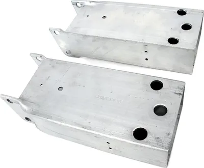Productafbeelding van Voorbumpersteun, gemaakt van aluminium, geschikt voor verschillende modellen, directe vervanging, set van twee