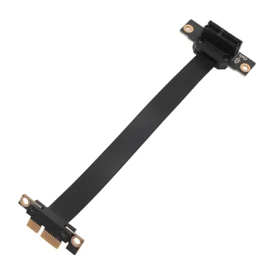 Image de PCIe 3.0 X1 Riser Cable, 8 Gbit/s, High Speed, Dual, 90 degrés, à angle droit, PCI Express 3.0 X1, câble d'extension pour 1U 2U