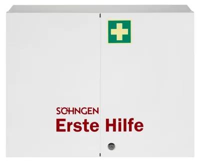 Produktbild von Verbandschrank LONDON B604xH462xT170ca.mm weiß 2-türig SÖHNGEN