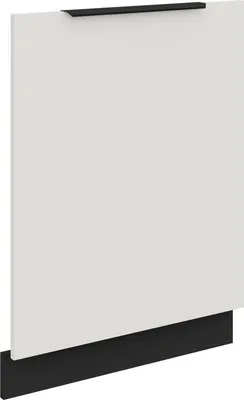 Obrázok produktu pre Dvierka pre vstavanú umývačku LUNARA - 60x72 cm, biele / čierne