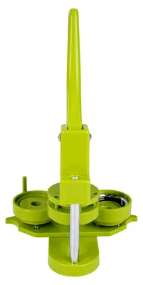 Produktbild von Button Maker Maschine 32mm, DIY Pin Button Press Kit mit 100 Knopfteilen, Einstellbare Rundschneider, Einfache Bedienung
