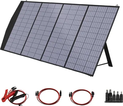 Produktbild von Faltbares Solarpanel, Spitzenleistung, wasserdicht, kompaktes Design, 200W
