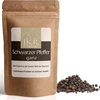 Produktbild von Schwarzer Pfeffer ganze Körner 250g
