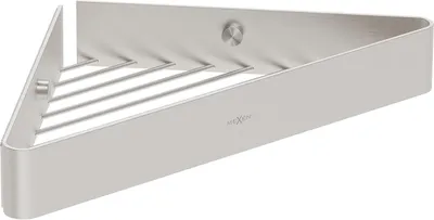 Zdjęcie produktu dla Mexen Evos-C koszyk łazienkowy narożny, nikiel szczotkowany - 70A8514-97