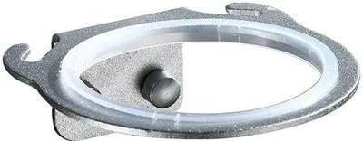 Produktbild von Aluminium Körperhalter für Duschhaube, Wandbefestigung, Regal, 1 Pflanze Platz