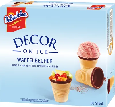 Produktbild von Pohár na likér De Beukelaer s vafľami