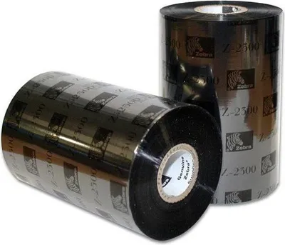 Zdjęcie produktu dla Zebra Z-Perform 1000T, 450 m, 11 cm, Czarny, Wosk, 2,5 cm