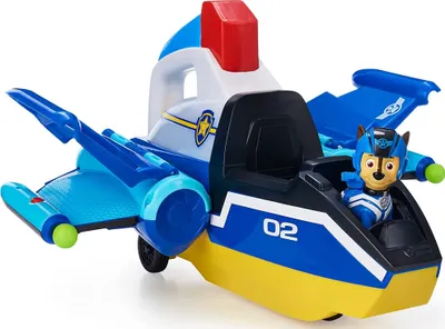 Produktbild von PAW Patrol Jet to the Rescue Spiral Jet, Polizeiwagen, 3 Jahr(e), LR44, Mehrfarbig