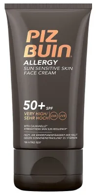 Produktbild von Sonnenschutzcreme für das Gesicht Allergy Piz Buin Spf 50 (50 ml)