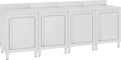 Produktbild von Arbeitsschrank 240x60x96 cm Edelstahl