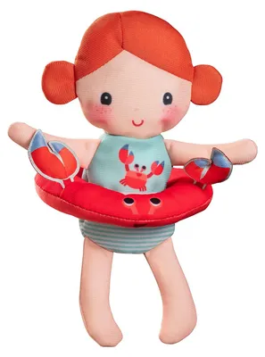 Produktbild von Lilliputiens, Axelle Schwimmende Badepuppe mit Ring, Ab 9 Monaten