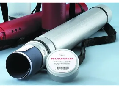 Produktbild von Rumold Zeichenrollen-Köcher, silber/schwarz