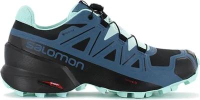 Produktbild von Salomon Speedcross 5 GTX W - GORE-TEX - Damen Trail-Running Schuhe Wanderschuhe Schwarz-Blau 416127 , Größe: EU 36 UK 3.5